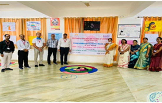 Geetanjali College and School of Nursing celebrated World Breastfeeding Week
