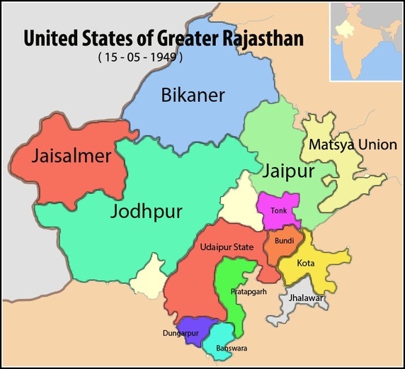 Merger with Rajasthan
