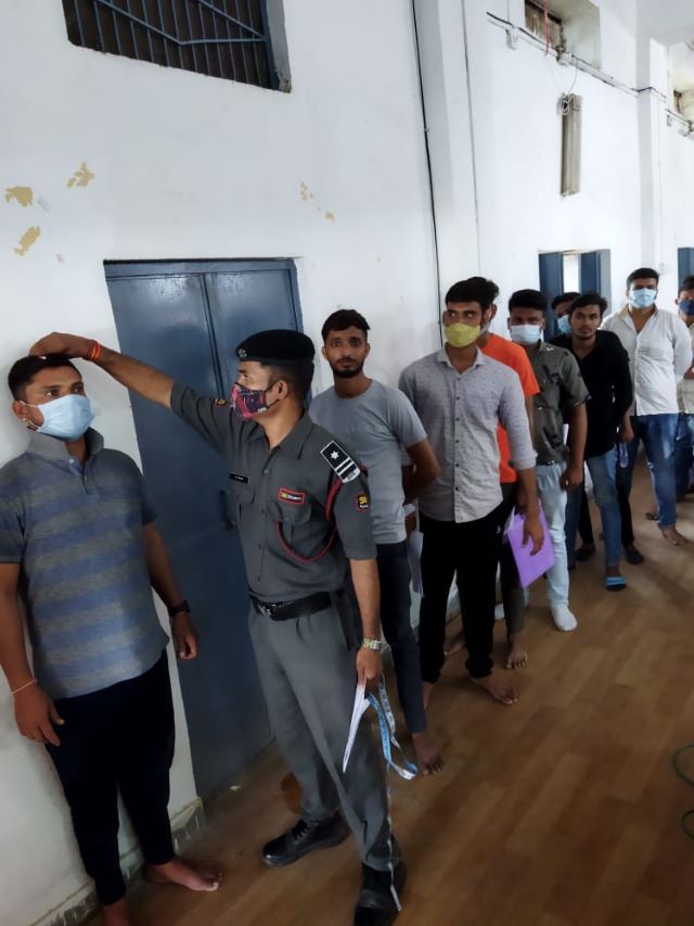 शारीरिक मापदंड के बाद 19 युवाओं का चयन
