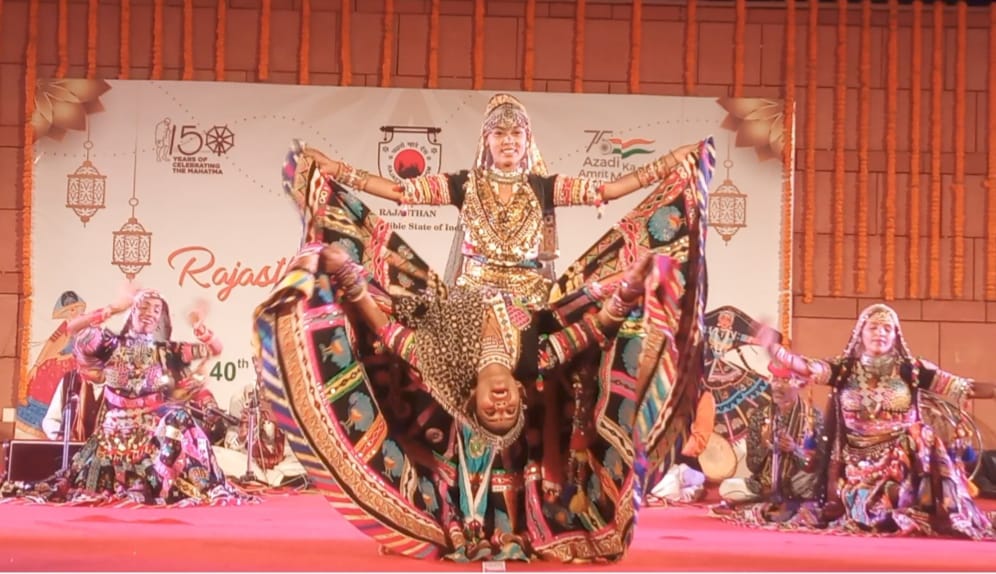 अन्तर्राष्ट्रीय व्यापार मेला में राजस्थान दिवस पर सॉंस्कृतिक संध्या