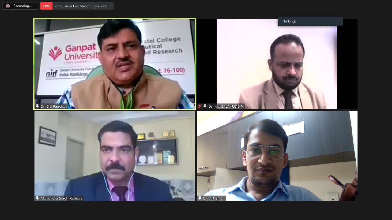 The important role of teachers' training in NAAC accreditation and evaluation: Prof. Sarraf