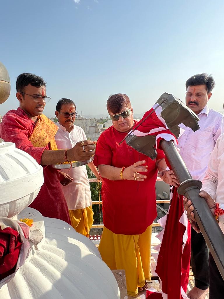 श्रीराम मंदिर आलोक संस्थान में पाटोत्सव मनाया 