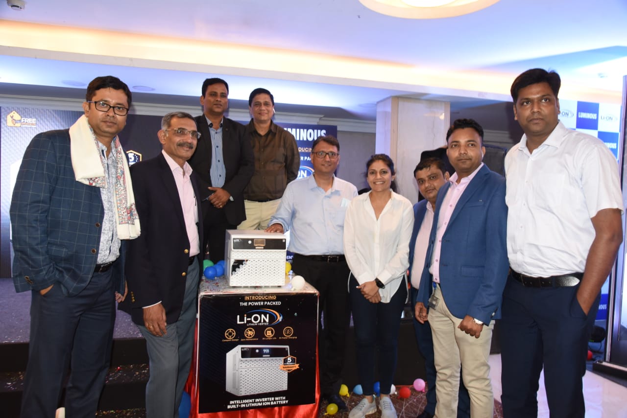 Luminous launches new age "Li-ON" series integrated Inverter with a Lithium-ion battery