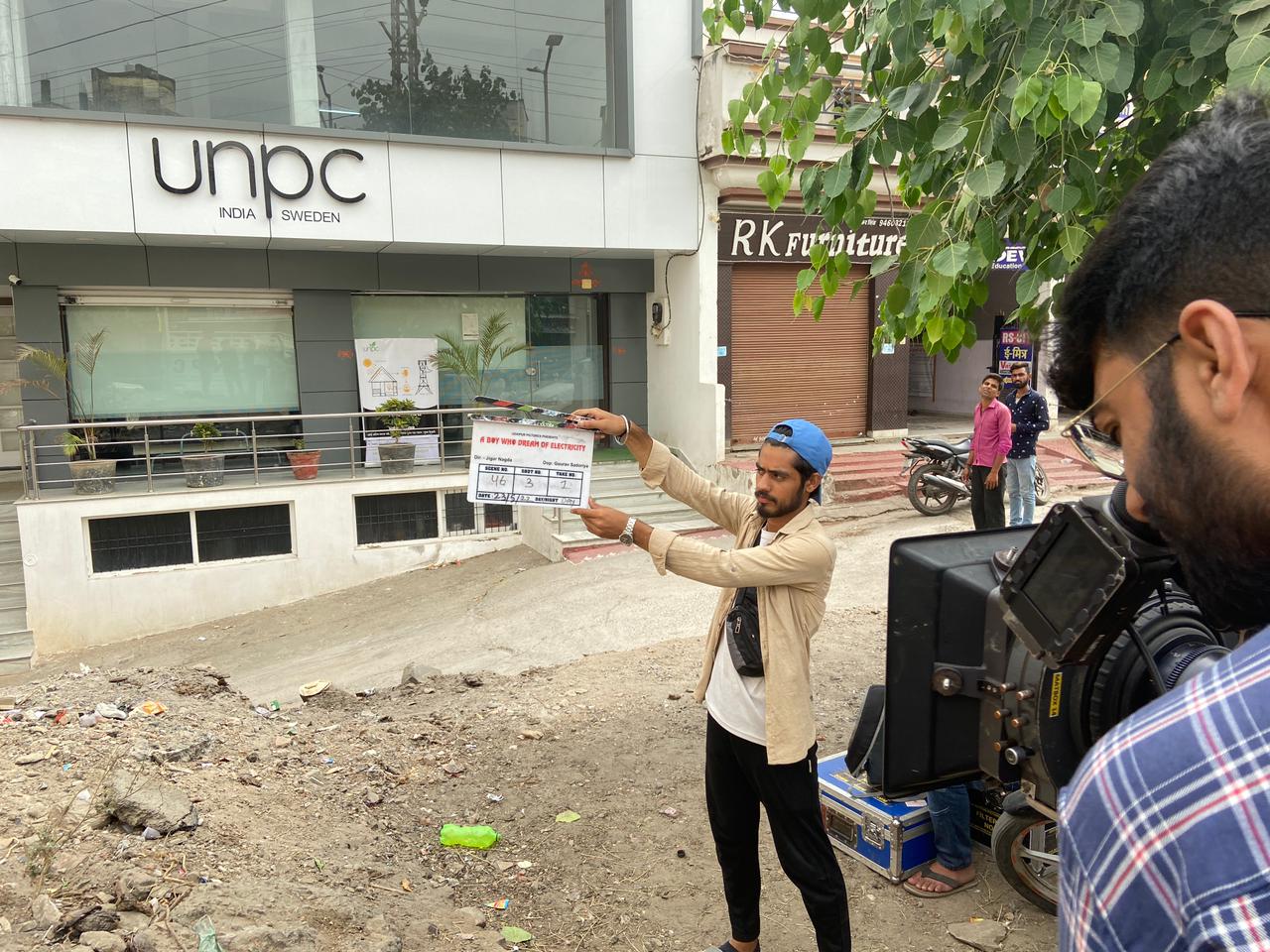 *"UNPC" में फिल्माया गया "A BOY WHO DREAMT OF ELECTRICITY"*