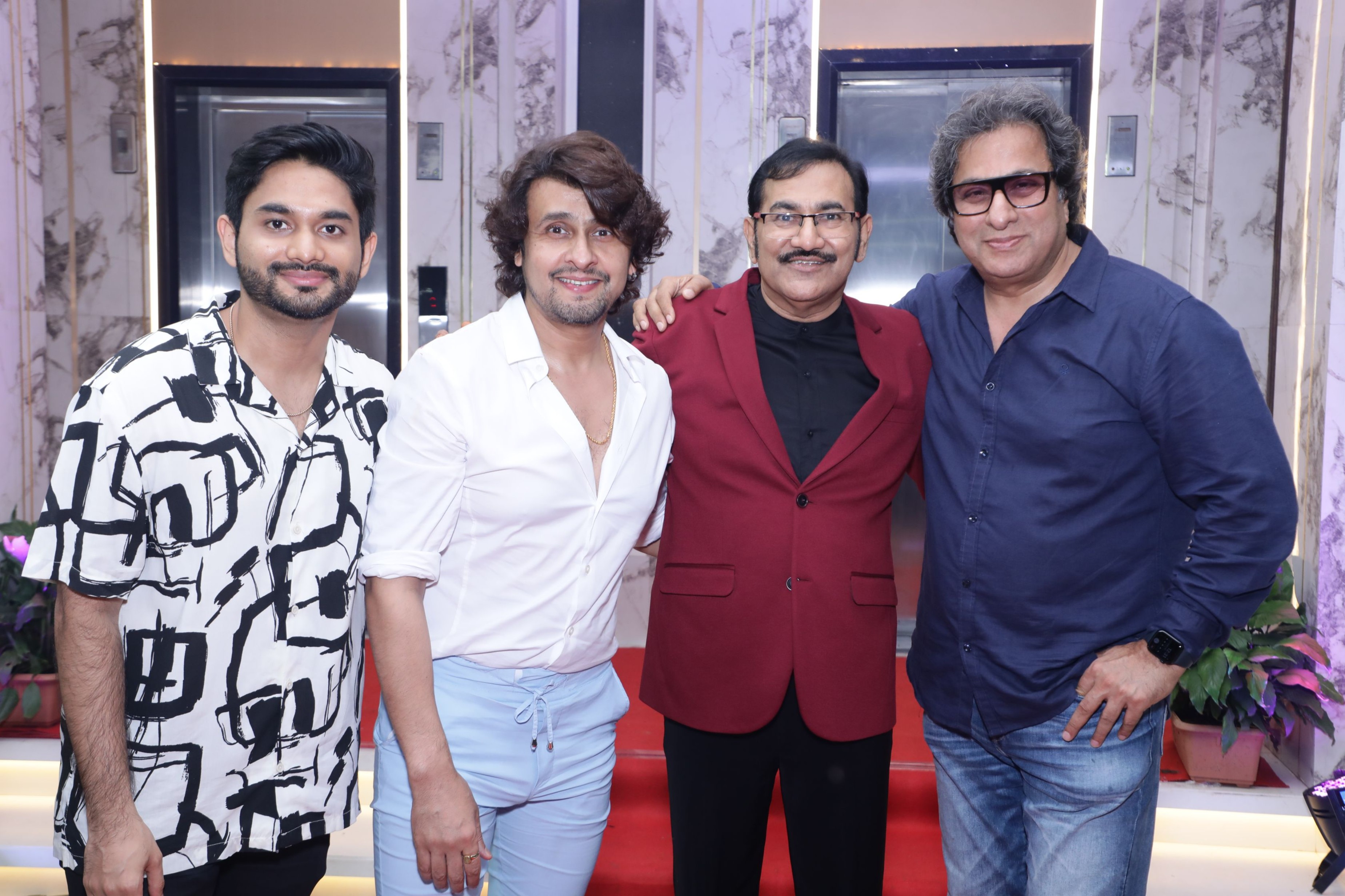 Sudesh Bhosale's birthday celebrations at Gravity Studios