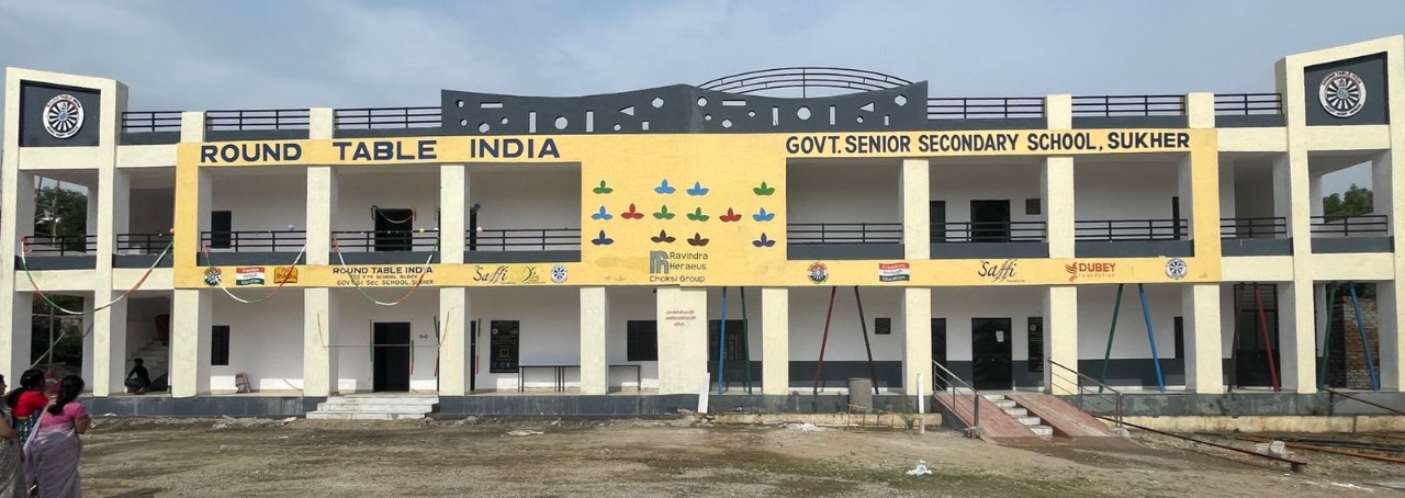 राउण्ड टेबल इण्डिया ने सुखेर राजकीय विद्यालय को दिया 4 नयी कक्षाओं का तोहफा