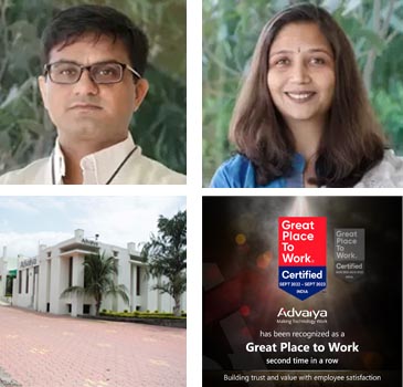 Advaiya recognized asGreat Place to Work-Certified™ second time in a row