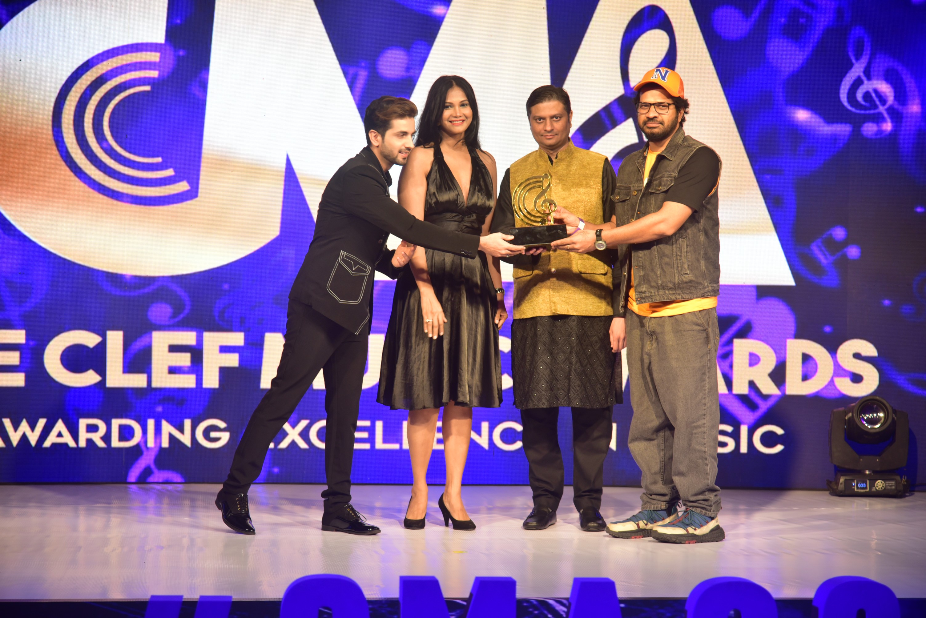 Music Industry throngs Indian Television Dot Com's The Clef Music Awards