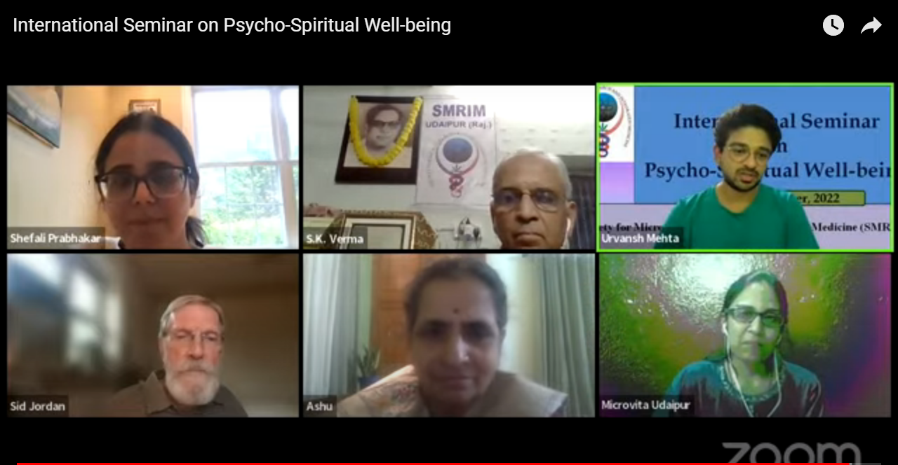 International Seminar held on Psycho-spiritual well-being