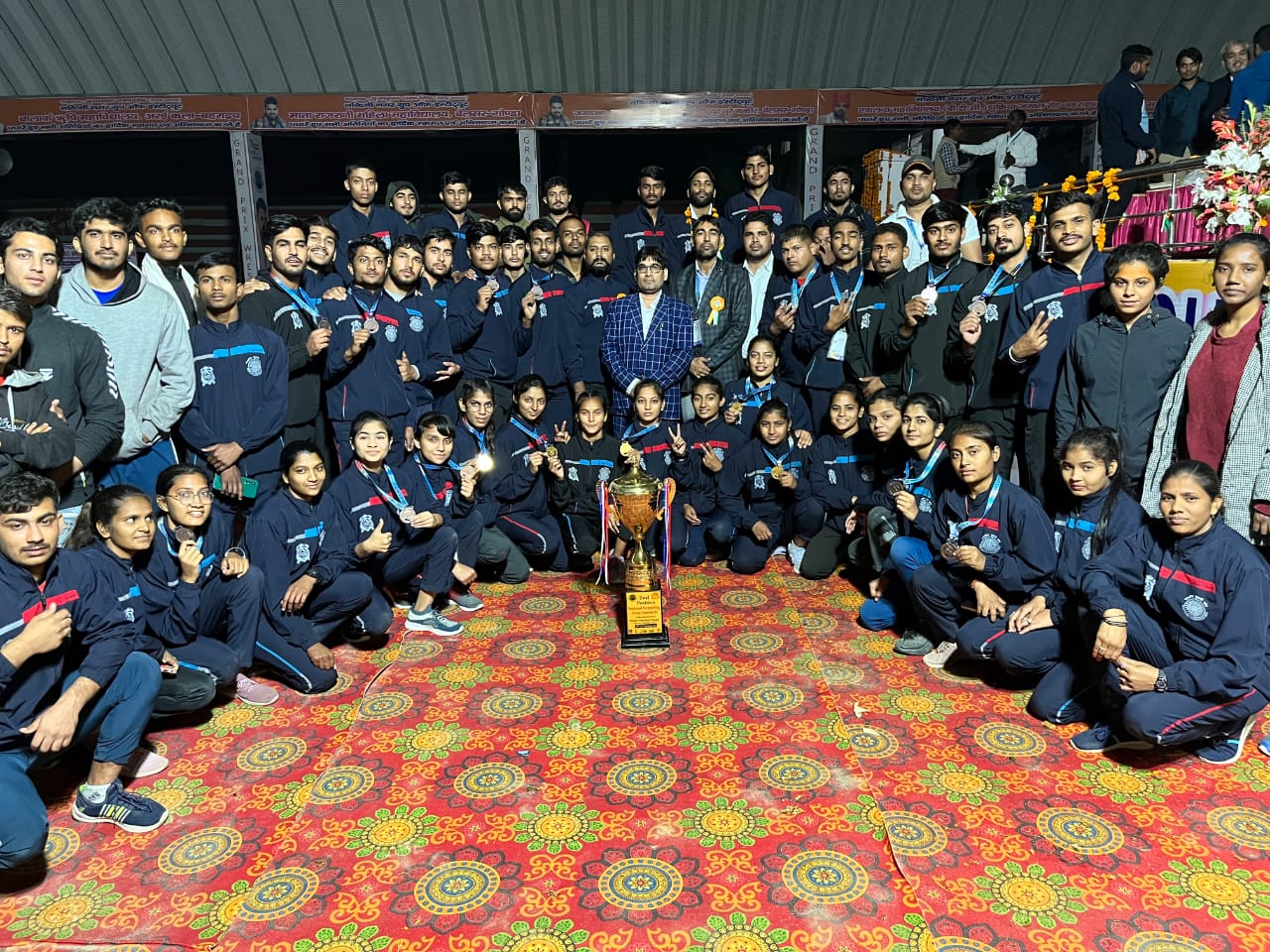 दूसरे नेशनल ग्रैपलिंग रेसलिंग चैम्पियनशिप में राजस्थान दूसरे स्थान पर