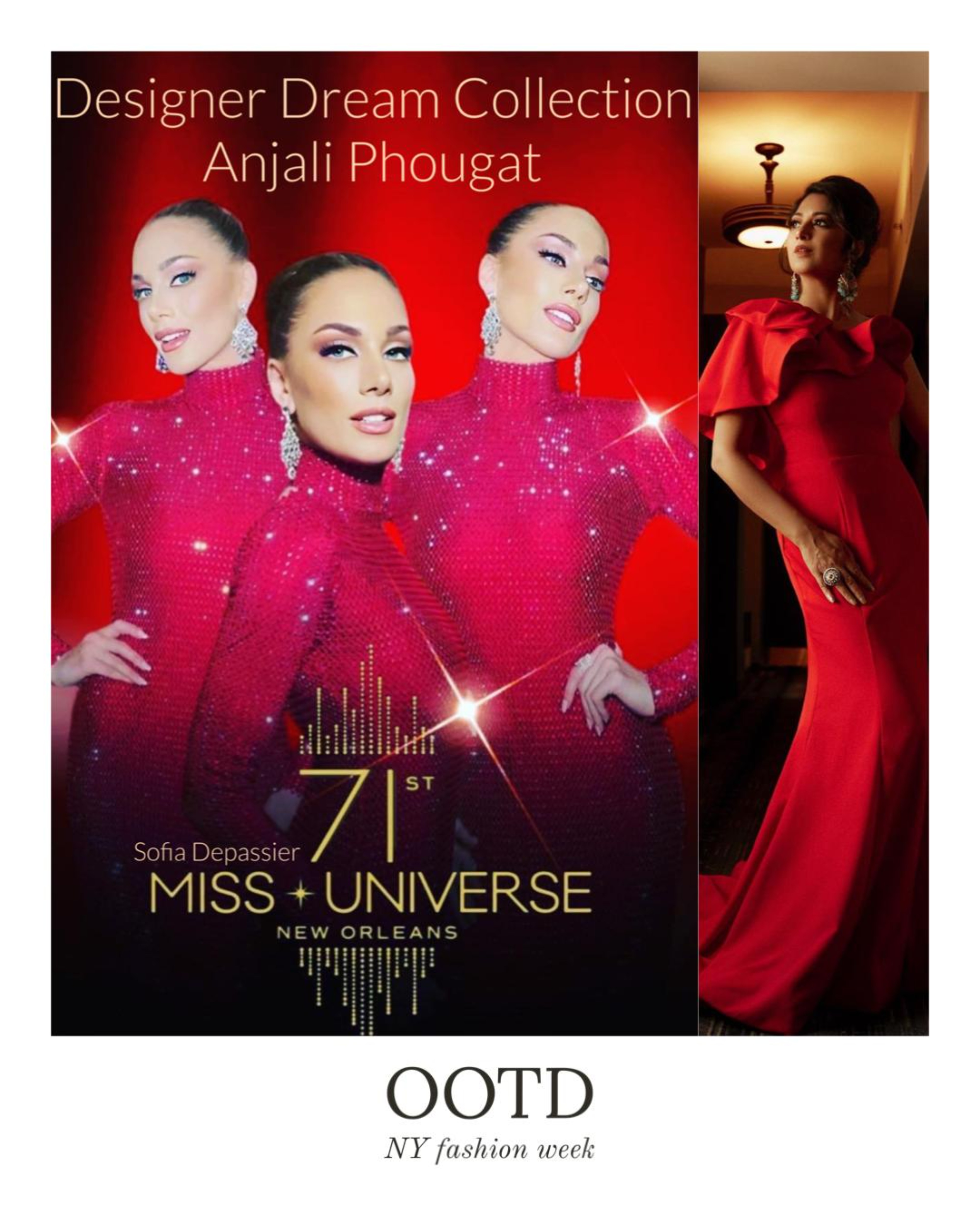 Anjali Phougat designs shines in Miss Universe