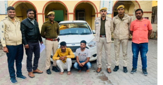 पुलिस उपाधीक्षक हर्ष राज सिंह और सीआई हंसराज के नेतृत्व में बड़ी कार्यवाही अवैध मादक पदार्थ 50 किलो गांजा, कार सहित 2 तस्कर गिरफ्तार