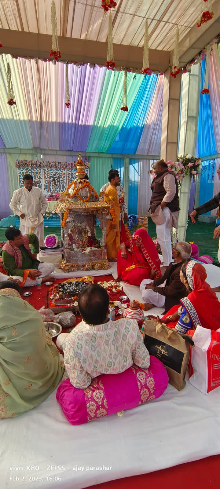 चारभुजा नाथ ने तुलसी संग विवाह रचाया