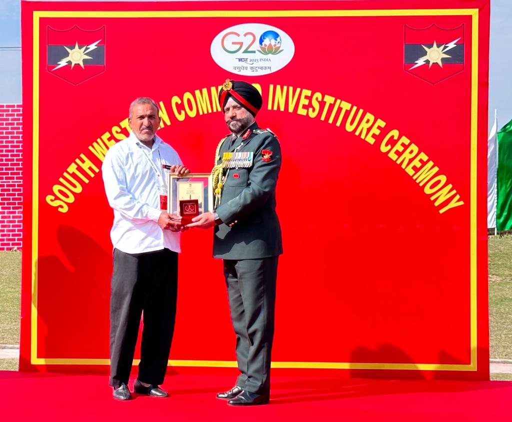 SOUTH WESTERN COMMAND INVESTITURE CEREMONY 2023: BATHINDA MILITARY STATION