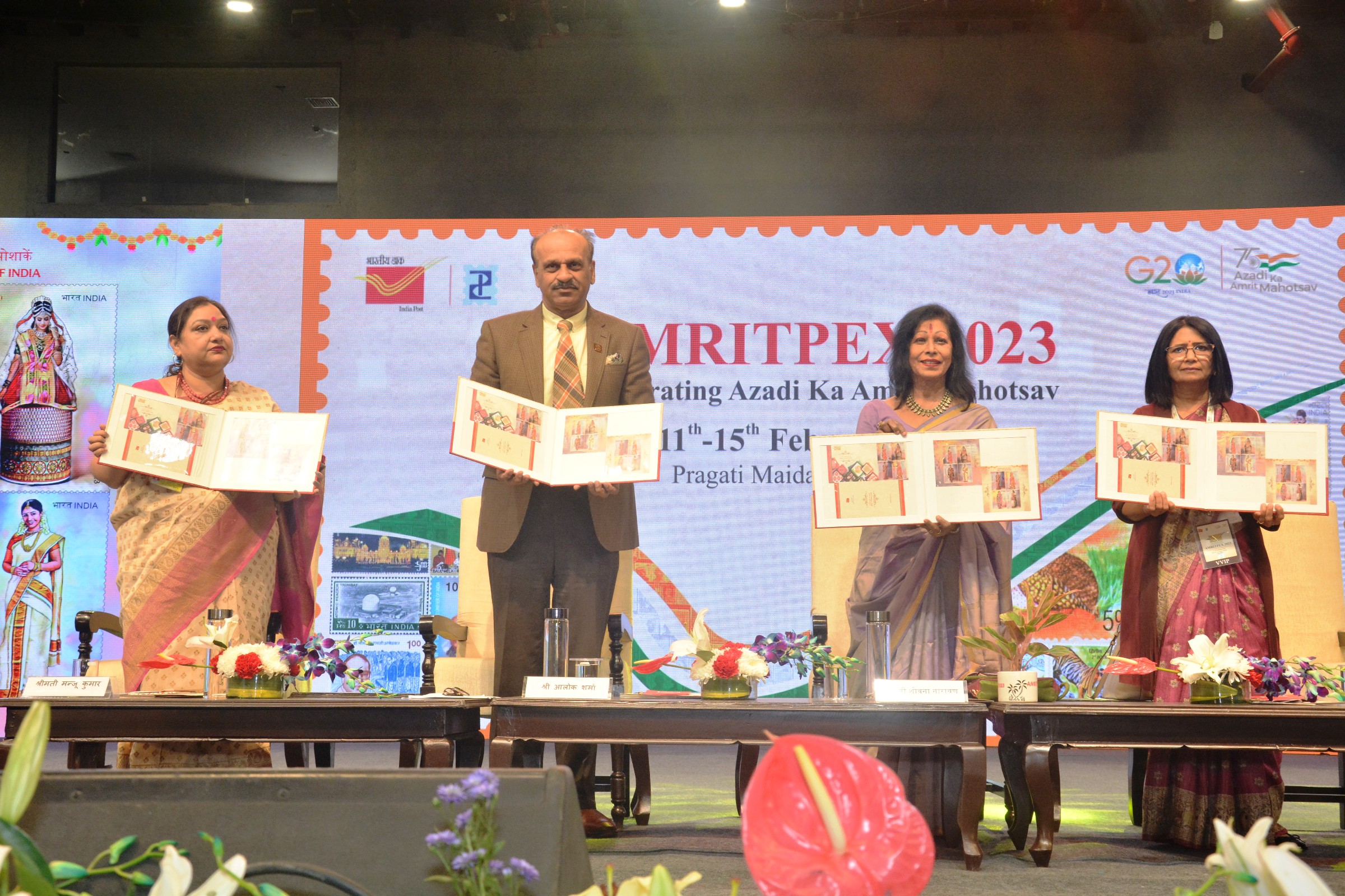 Delhi’s Pragati Maidan witnessed huge crowd on the 2nd Day of AMRITPEX-2023, a National Philatelic Exhibition