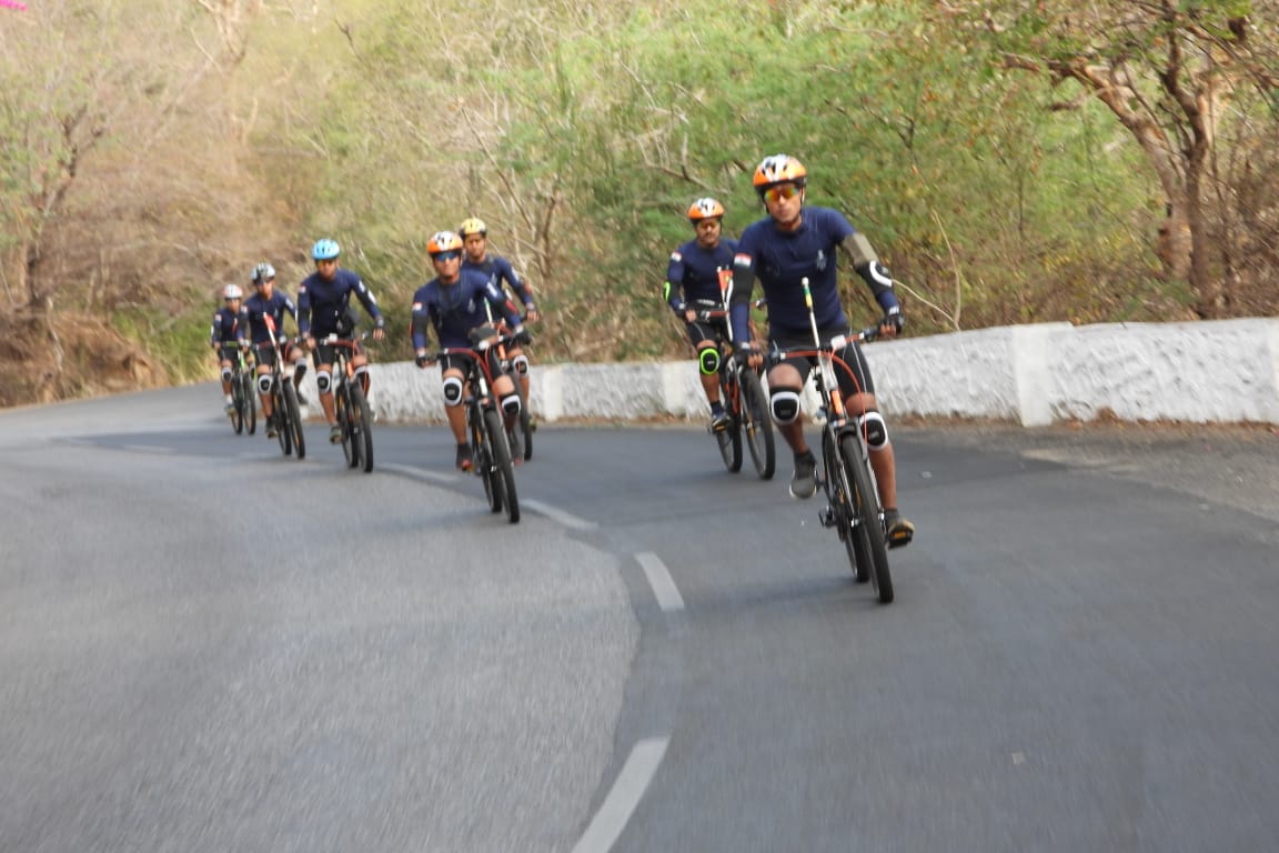 BATTLE AXE CYCLING EXPEDITION FROM MOUNT  ABU TO STATUE OF UNITY, KEVADIYA, GUJARAT