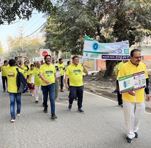 EyeQ Hospital's World Glaucoma Week Walk 2023: