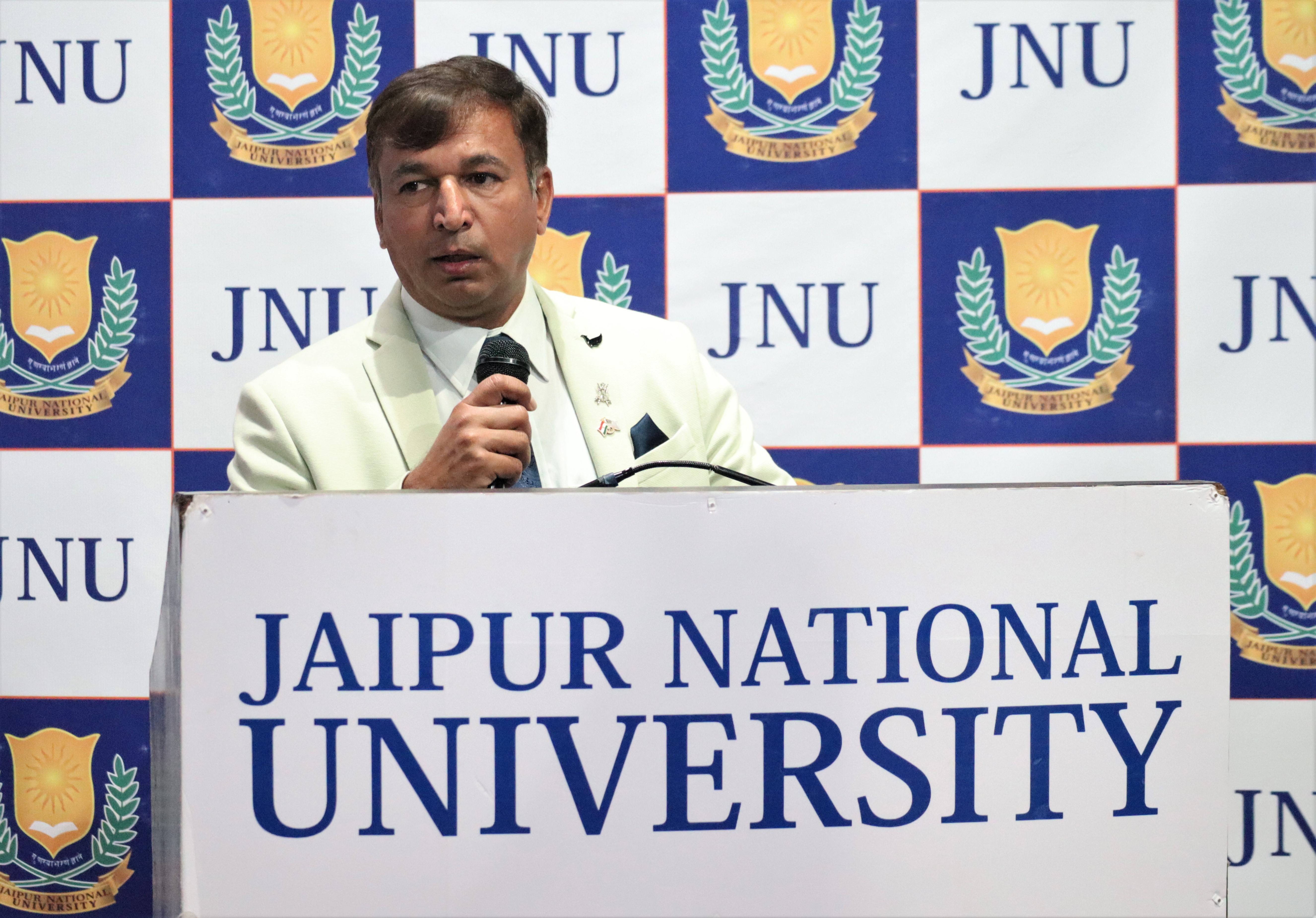 SPECIAL LECTURE ON DEFENCE JOURNALISM ORGANISED AT JNU