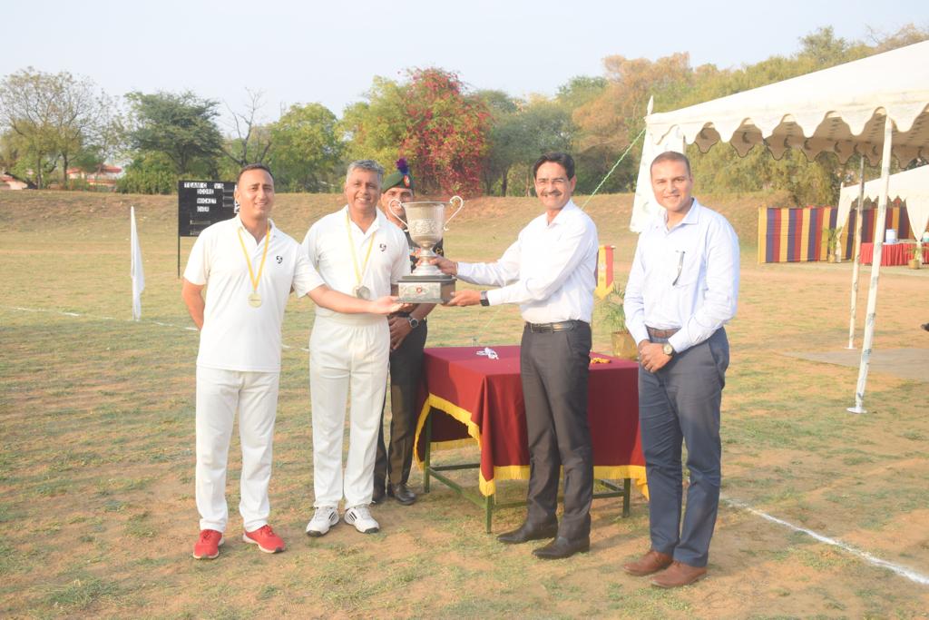 TANOT BRIGADE WINS JAIPUR MILITARY STATION  CRICKET TOURNAMENT