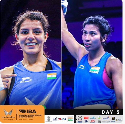Lovlina Borgohain and Sakshi Choudhary advance to quarter-finals 