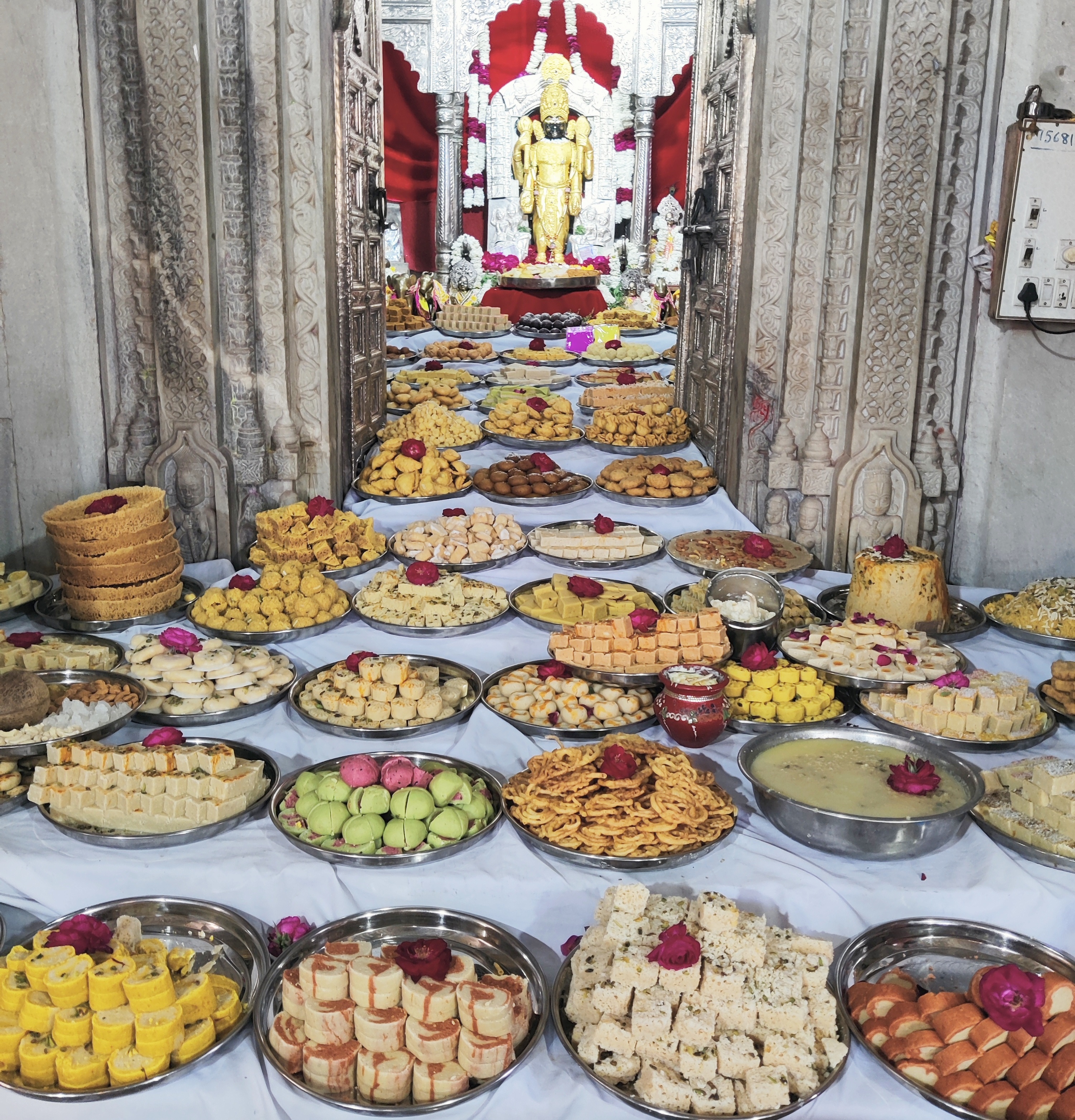 फागा की अमावस्या पर चारभुजा नाथ खेलने निकले भक्तों संघ होली