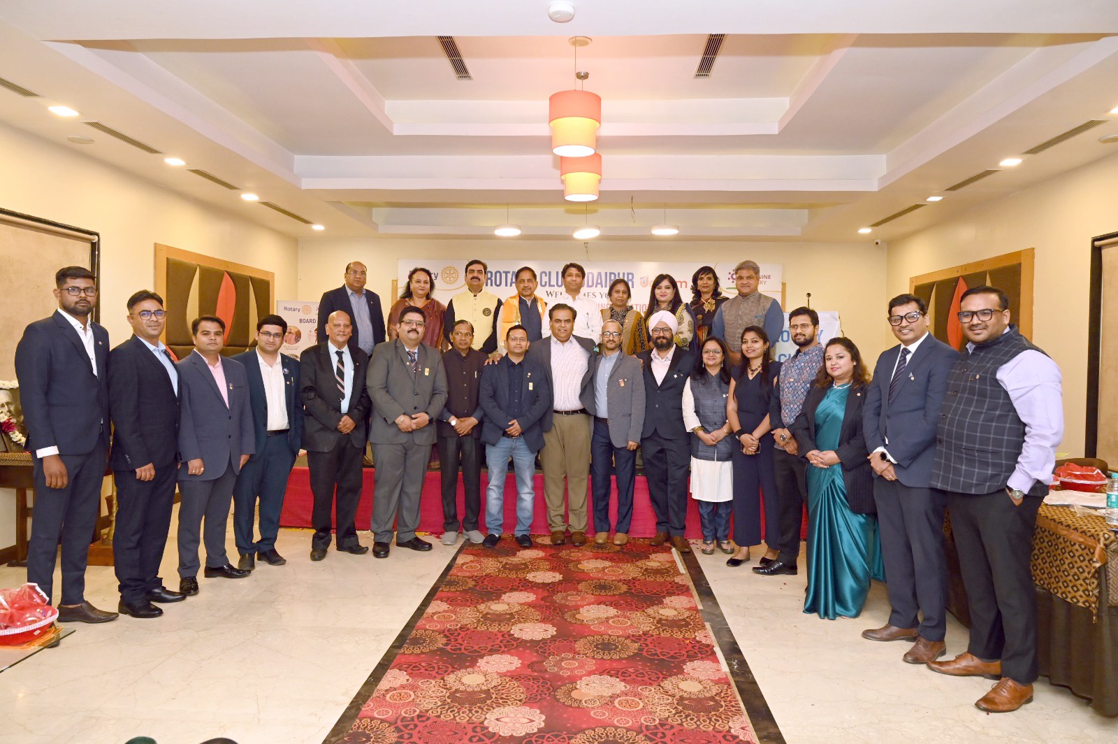 Rotary Club Udyam got a charter; a new executive took an oath