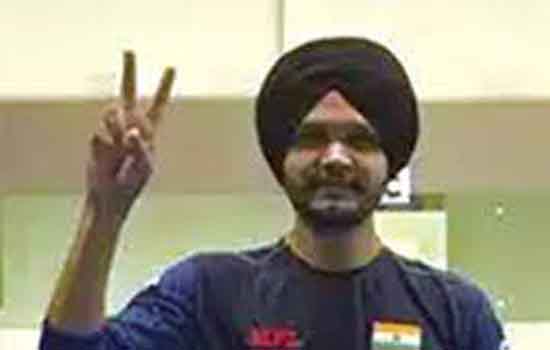 सरबजोत सिंह को निशानेबाजी विश्व कप में एयर पिस्टल में स्वर्ण 