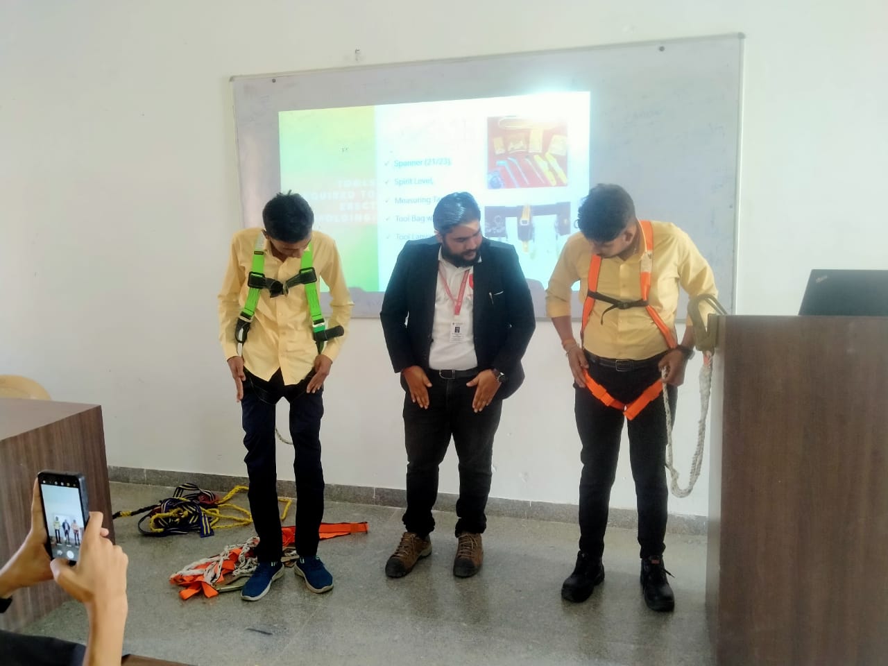 दो दिवसीय Scaffold Safety Training का आयोजन