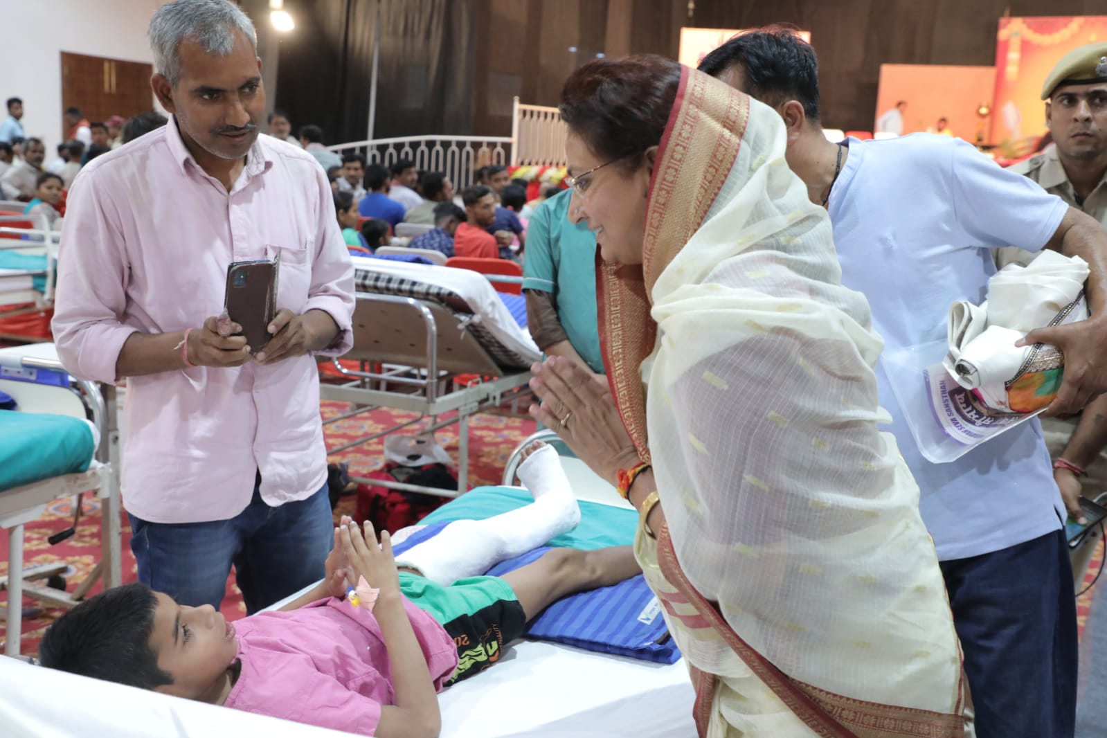 Narayan Seva is fulfilling the resolution of healthy Rajasthan: Shakuntala Rawat.
