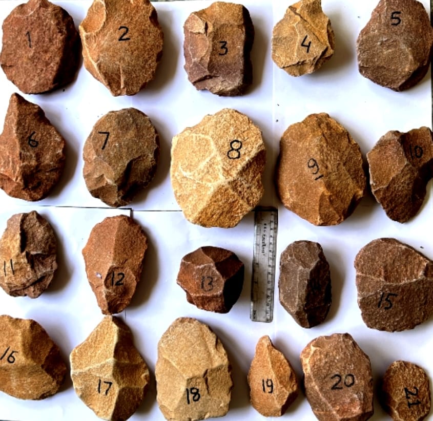 Palaeolithic (Acheulean) Stone Tools from Astoli Ka Nala, District Bundi, Rajasthan