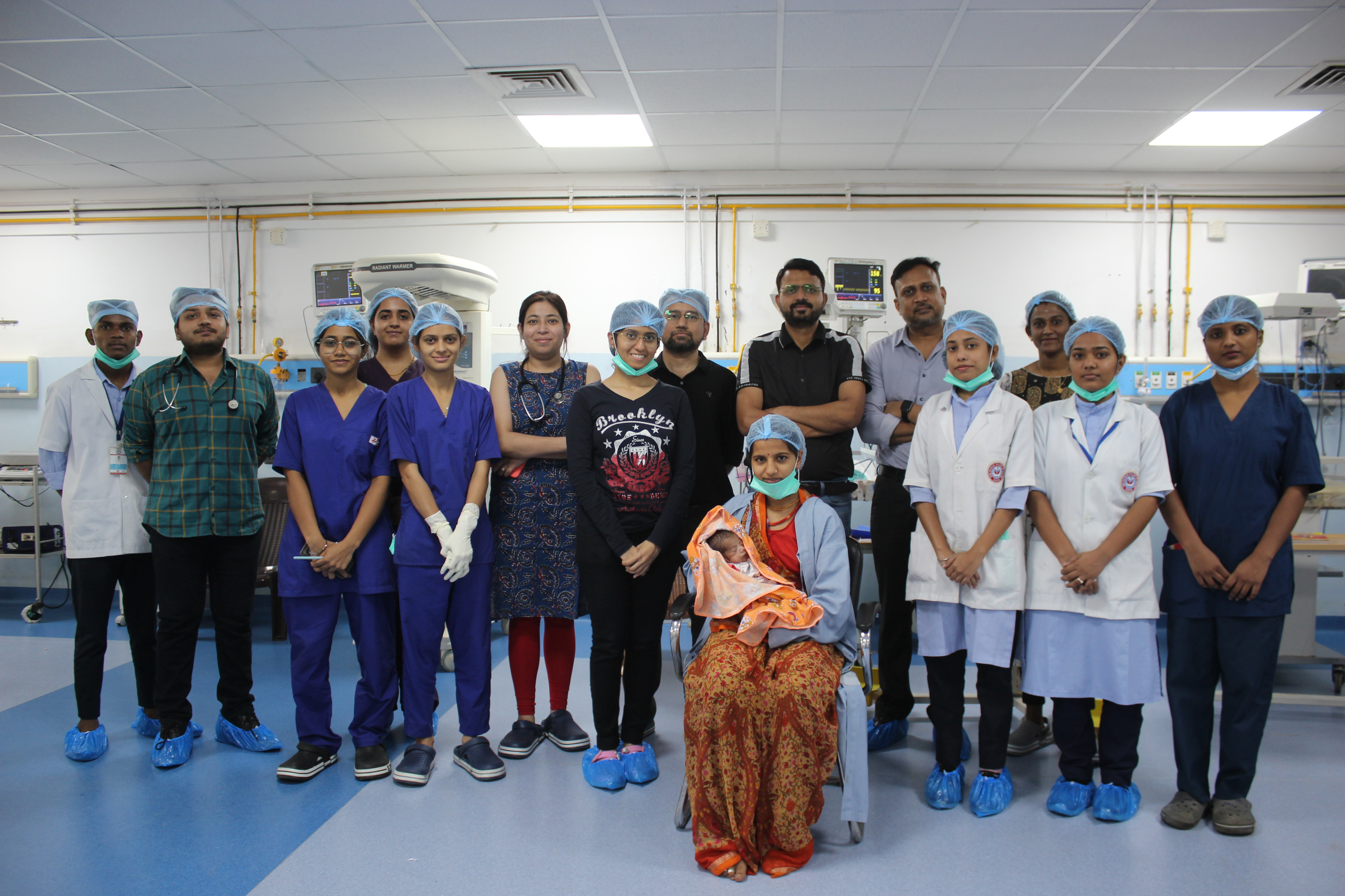  Successful treatment of the prematurely born child in PIMS Hospital