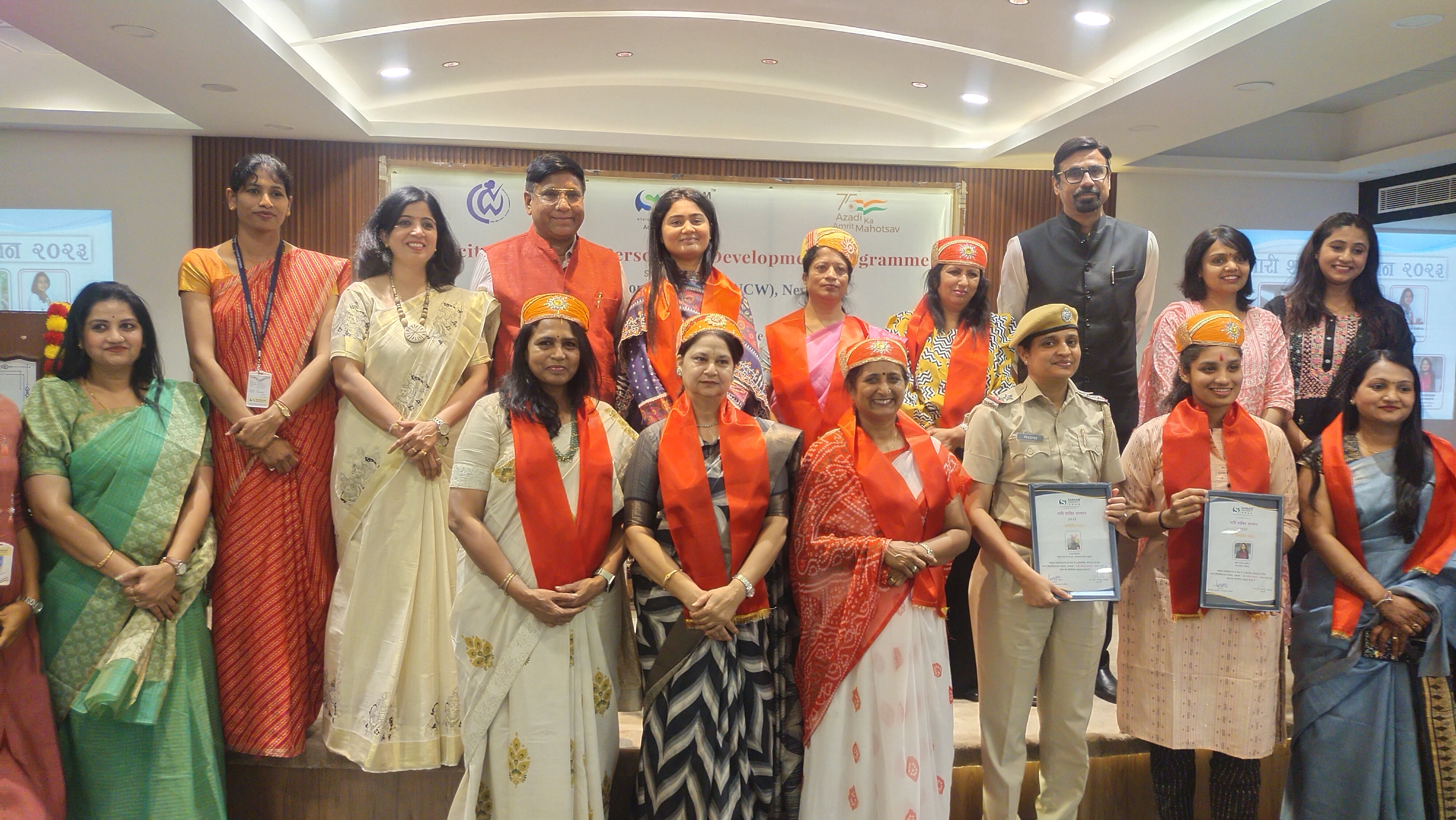 Women are honored for the best services