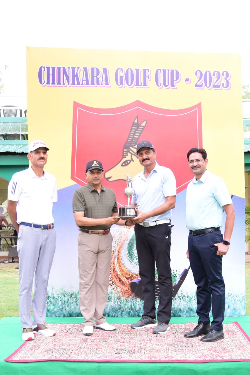 CHINKARA GOLF CUP ORGANISED BY HQ 61 SUB AREA  AT AEPTA JAIPUR