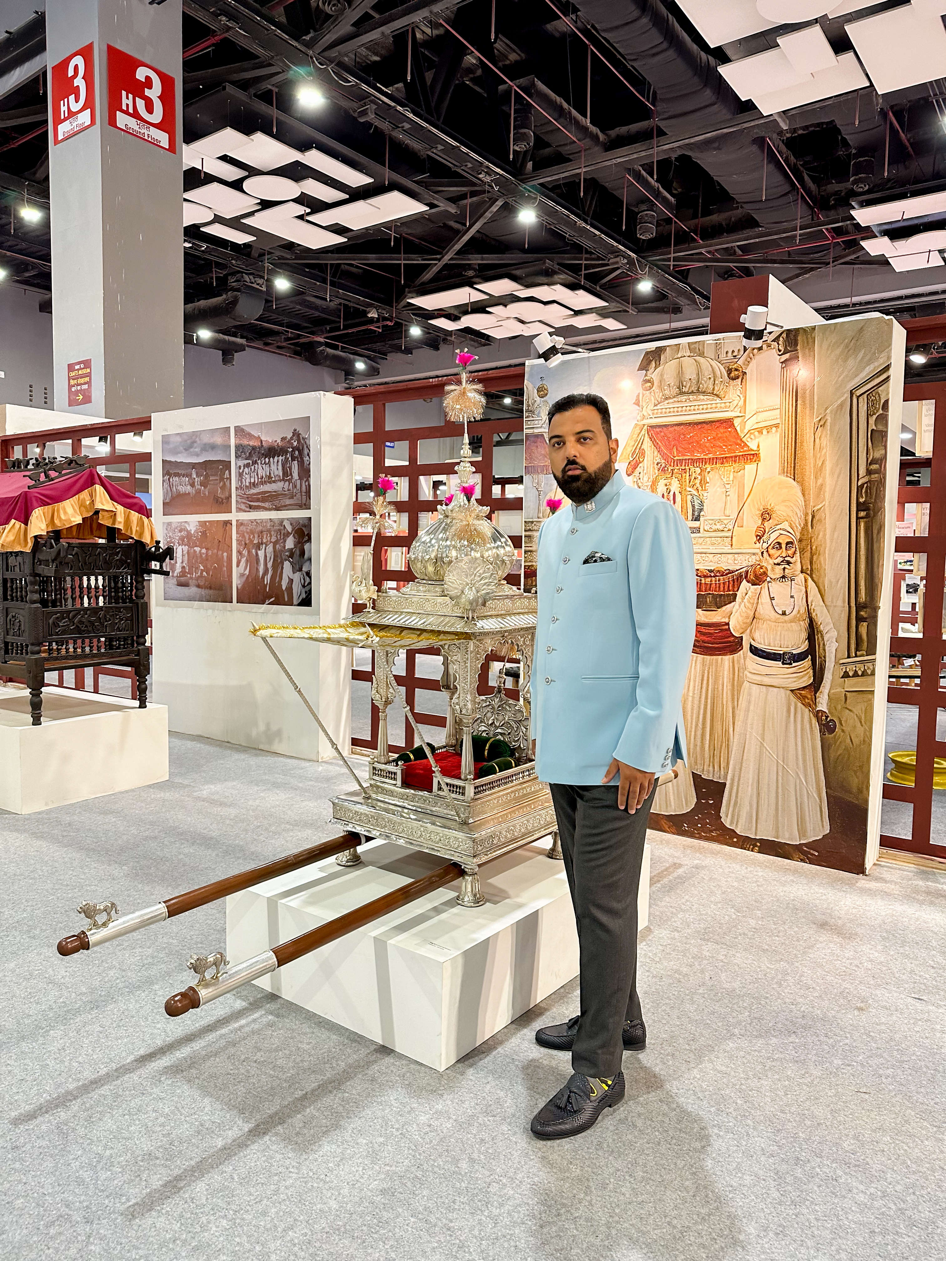 Dr. Lakshyaraj Singh Mewar participated in the 'International Museum Expo' 