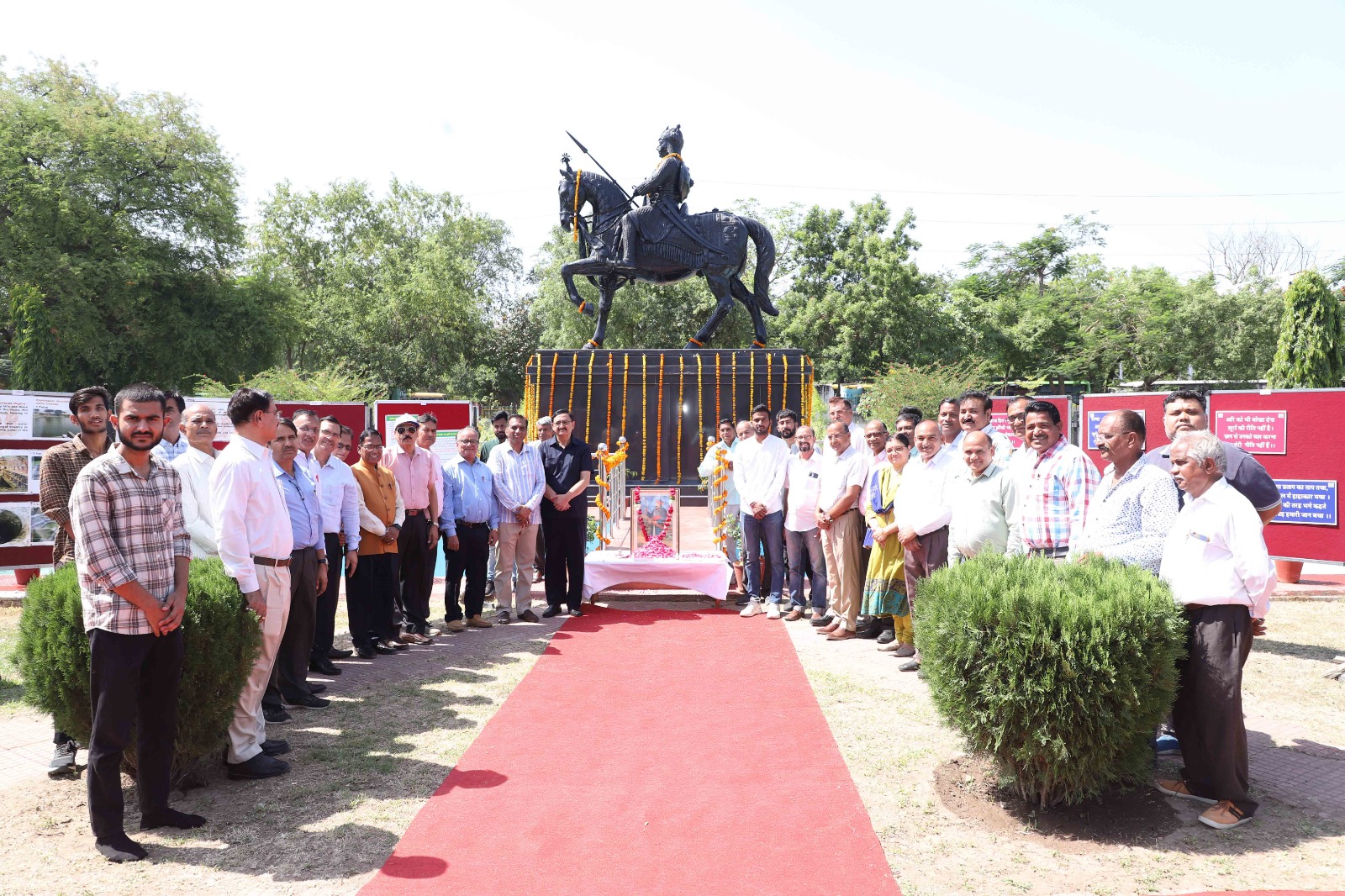 Pratap Jayanti was celebrated in MPUAT and a memorial lecture