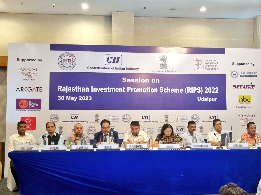 Workshop on Rajasthan Investment Promotion Scheme