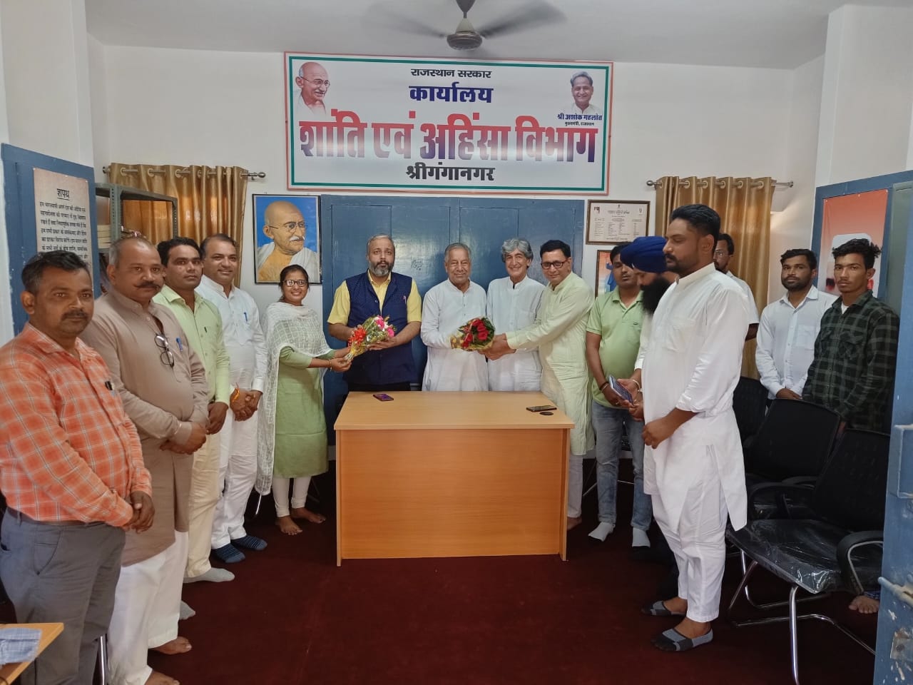 शांति एवं अहिंसा प्रकोष्ठ की बैठक संपन्न