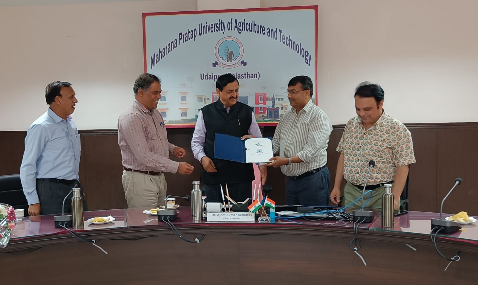  MPUAT signed an MoU to collaborate. NIF
