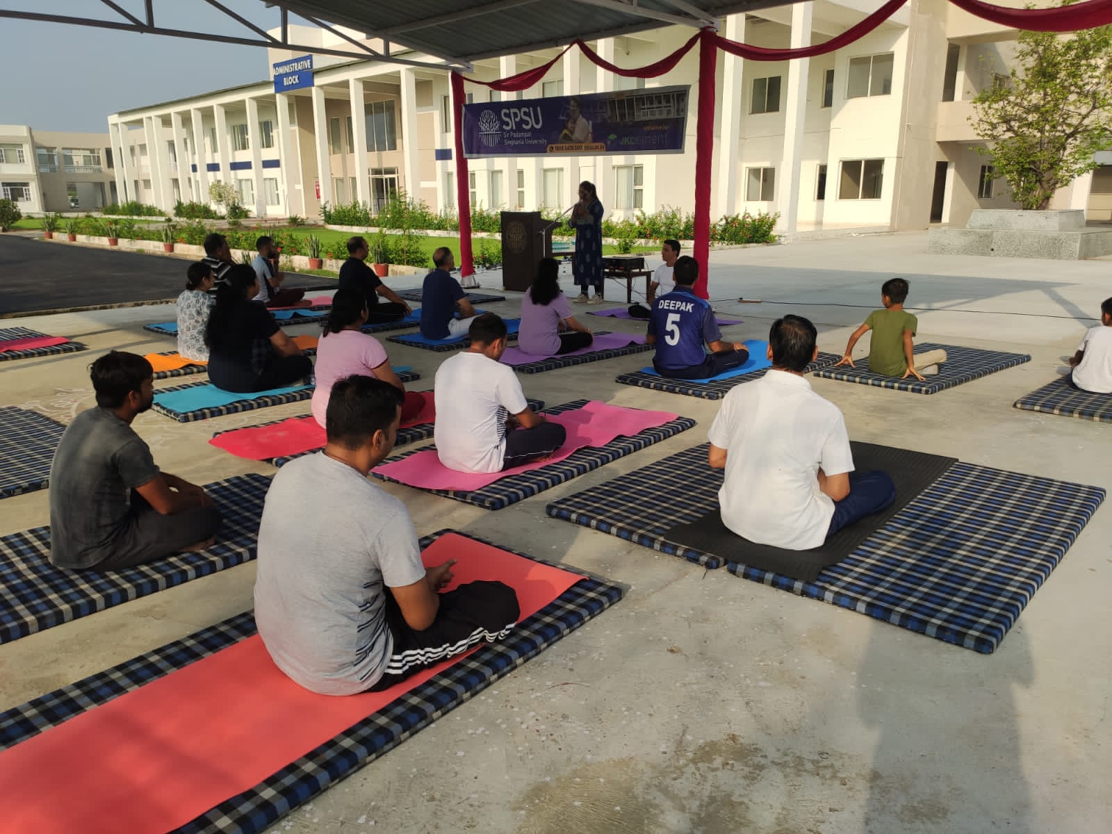 Promoting Wellness and Mindfulness: International Yoga Day Celebration at SPSU