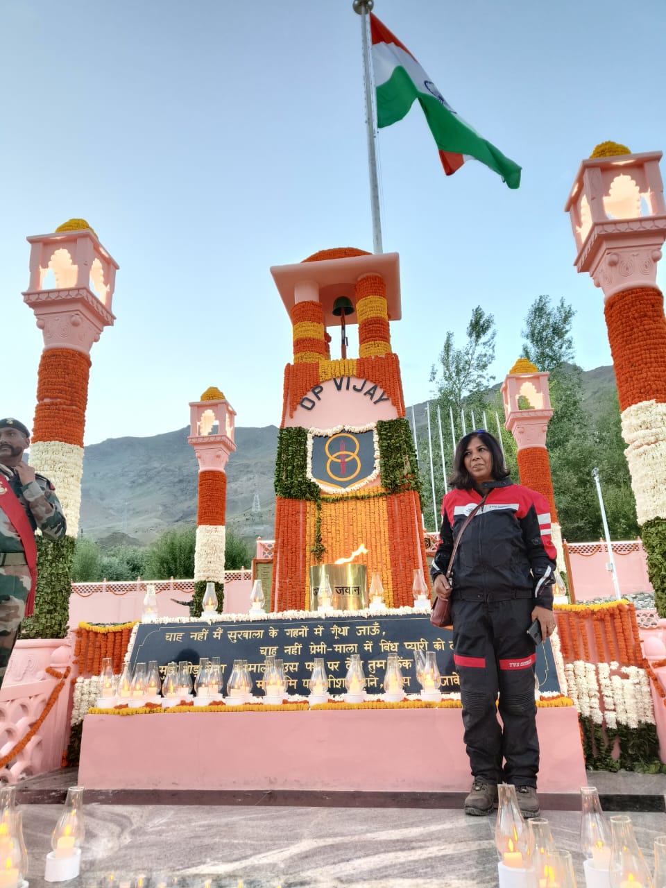 "SPSU Dean Commemorates Kargil Vijay"