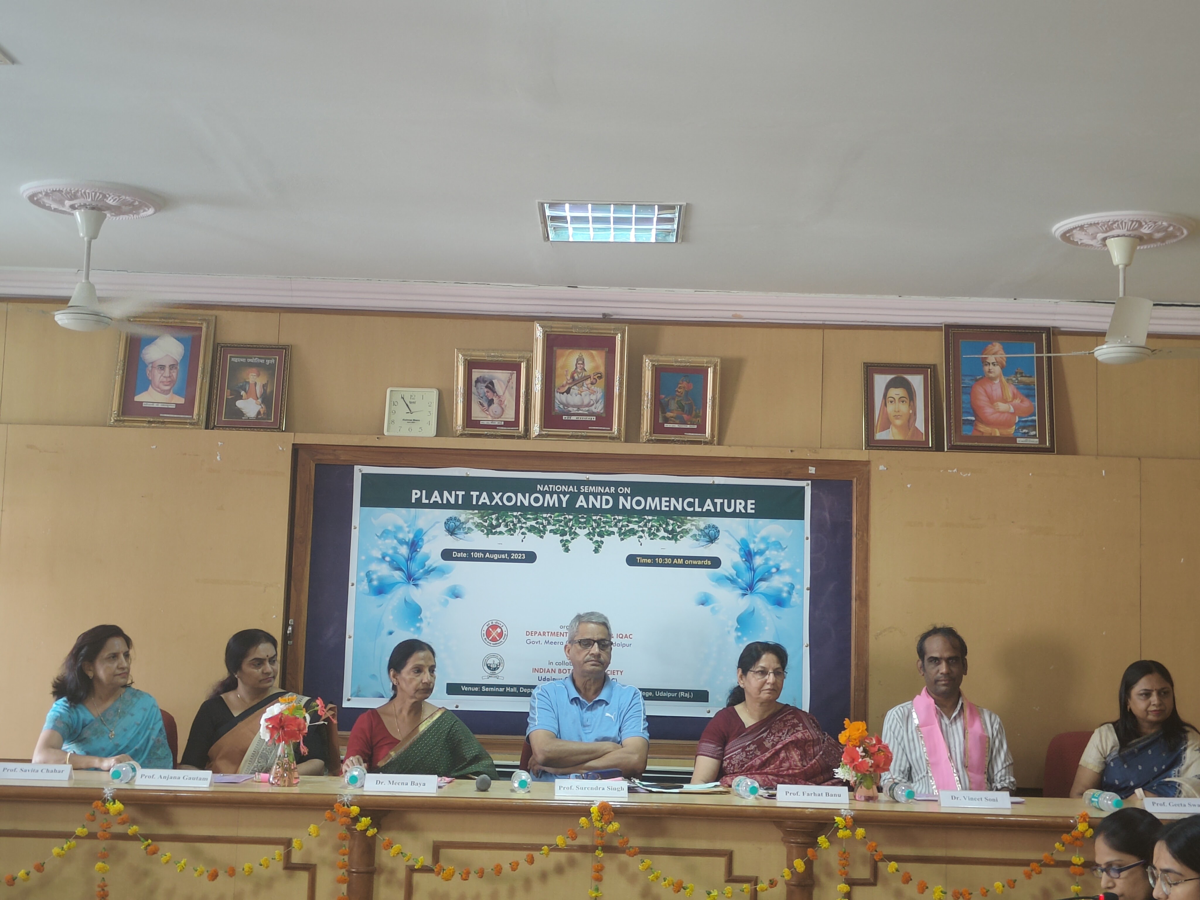 National Seminar held at Govt. Meera Girls College