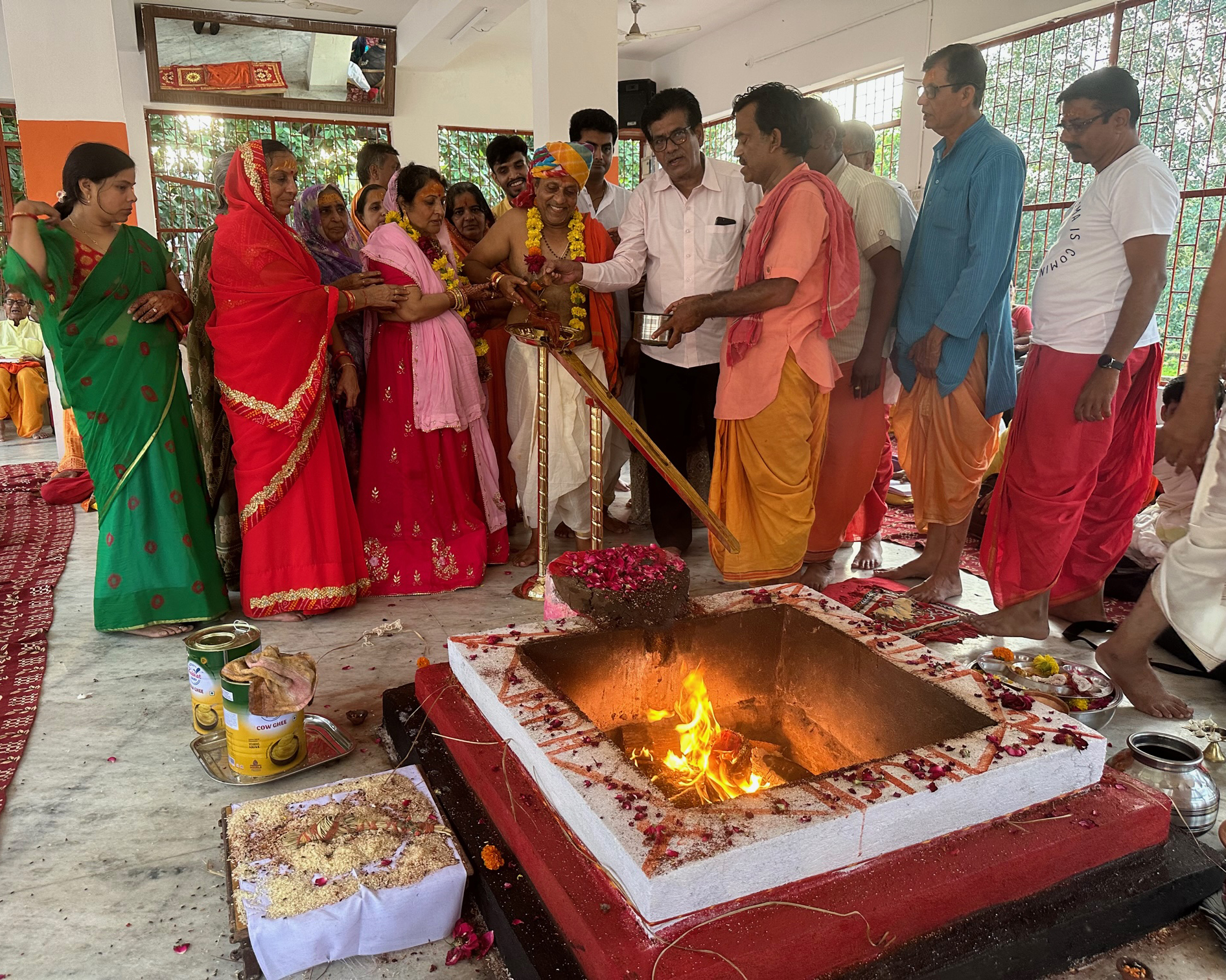 बांसवाड़ा में श्रीफल होम के साथ विष्णुयाग सम्पन्न
