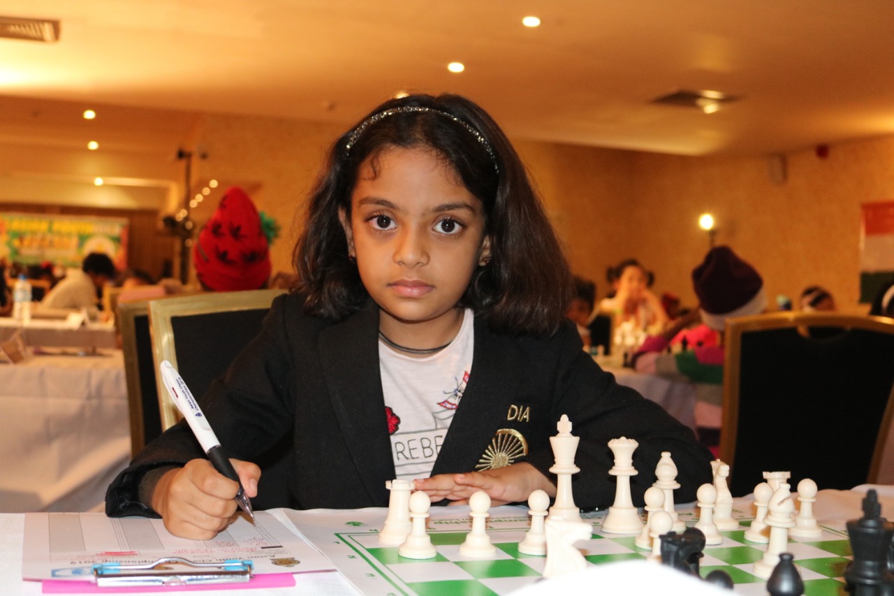 Adhvika Sarupria Clinches Gold in DPS Chess Competition
