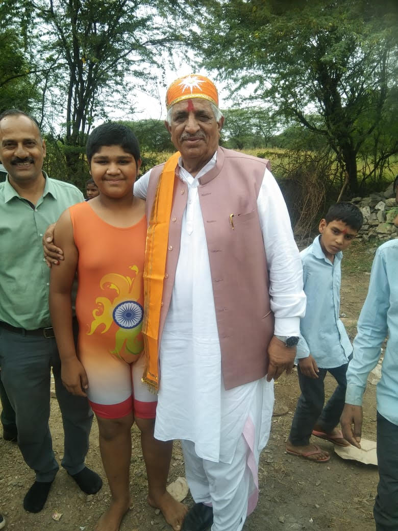Vishal Solanki from Abhinav School Secures Gold in Wrestling