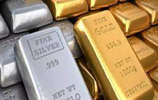 सोना 50 रपए टूटा, चांदी में गिरावट 