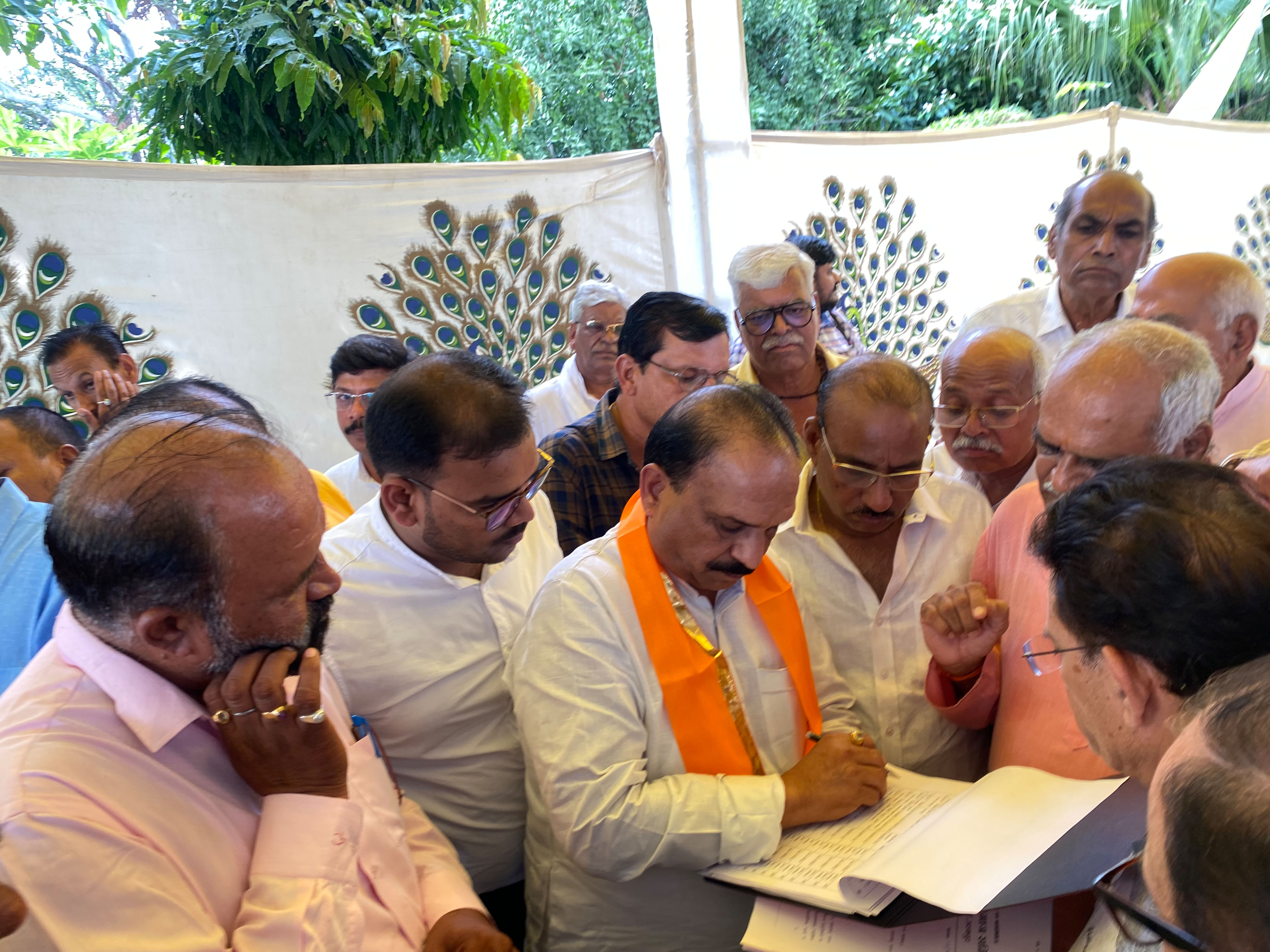 AICC Member Dinesh Khodania Conducts Public Hearing"