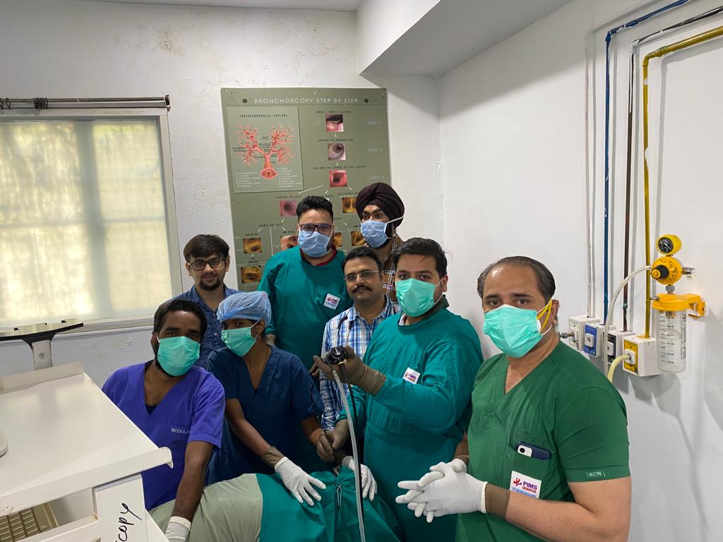 Biopsy of Difficult Lung Mass Conducted at PIMS Hospital