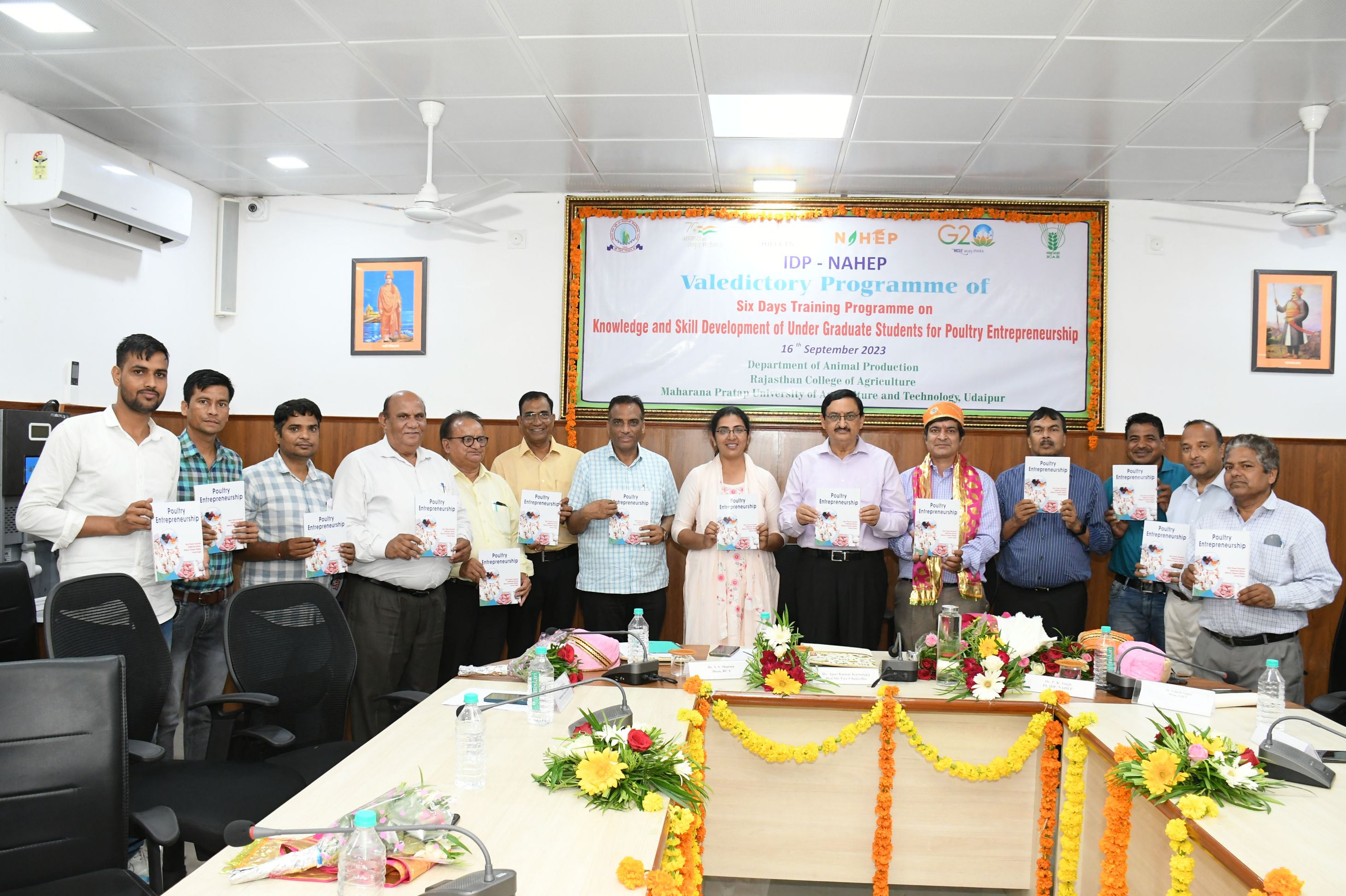 The Conclusion Ceremony of the 6-Day Training Program