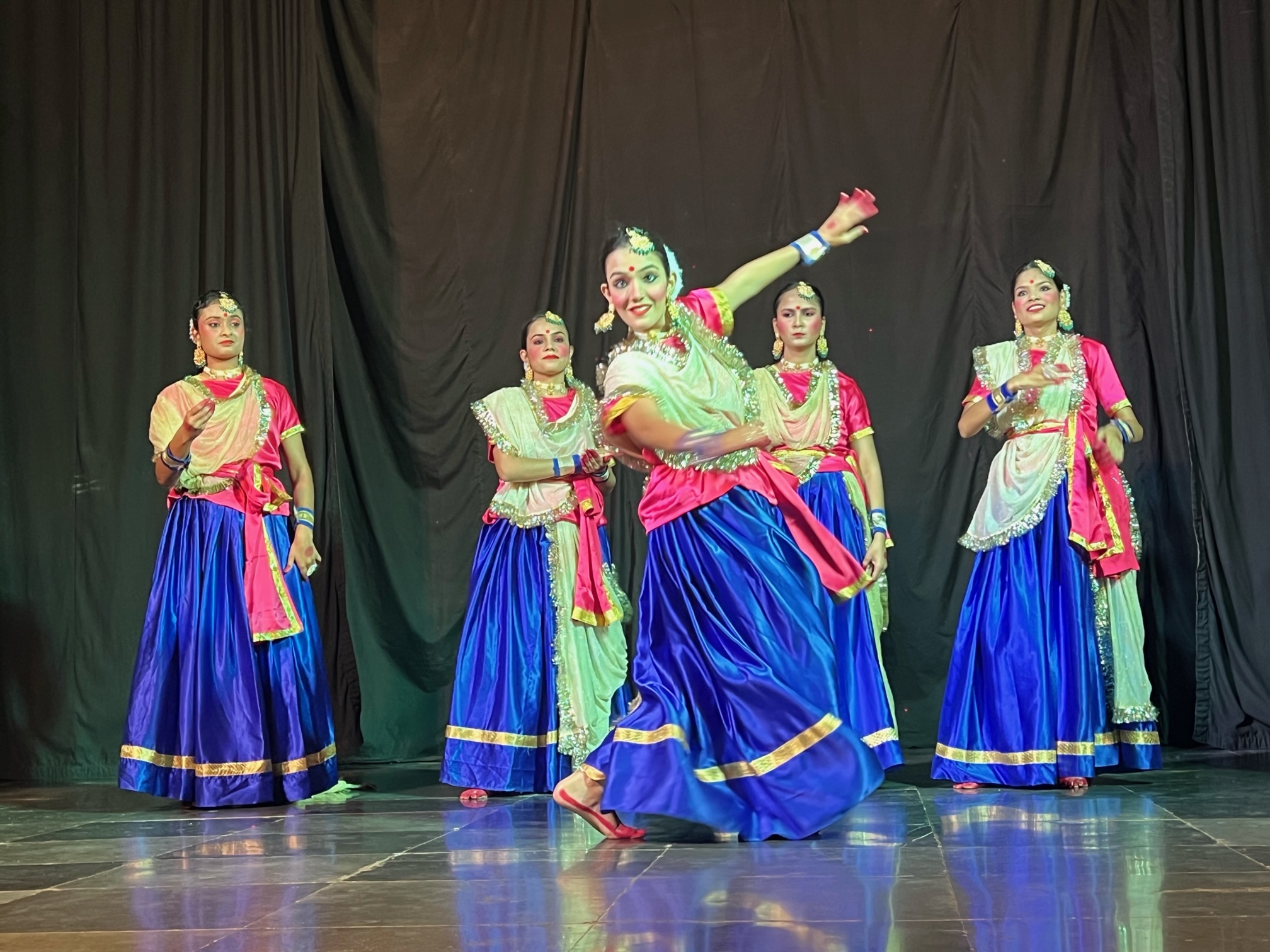 Indian Bharatiya Lok Kala Mandal 'Nrityanjali' Pays Tribute in Udaipur