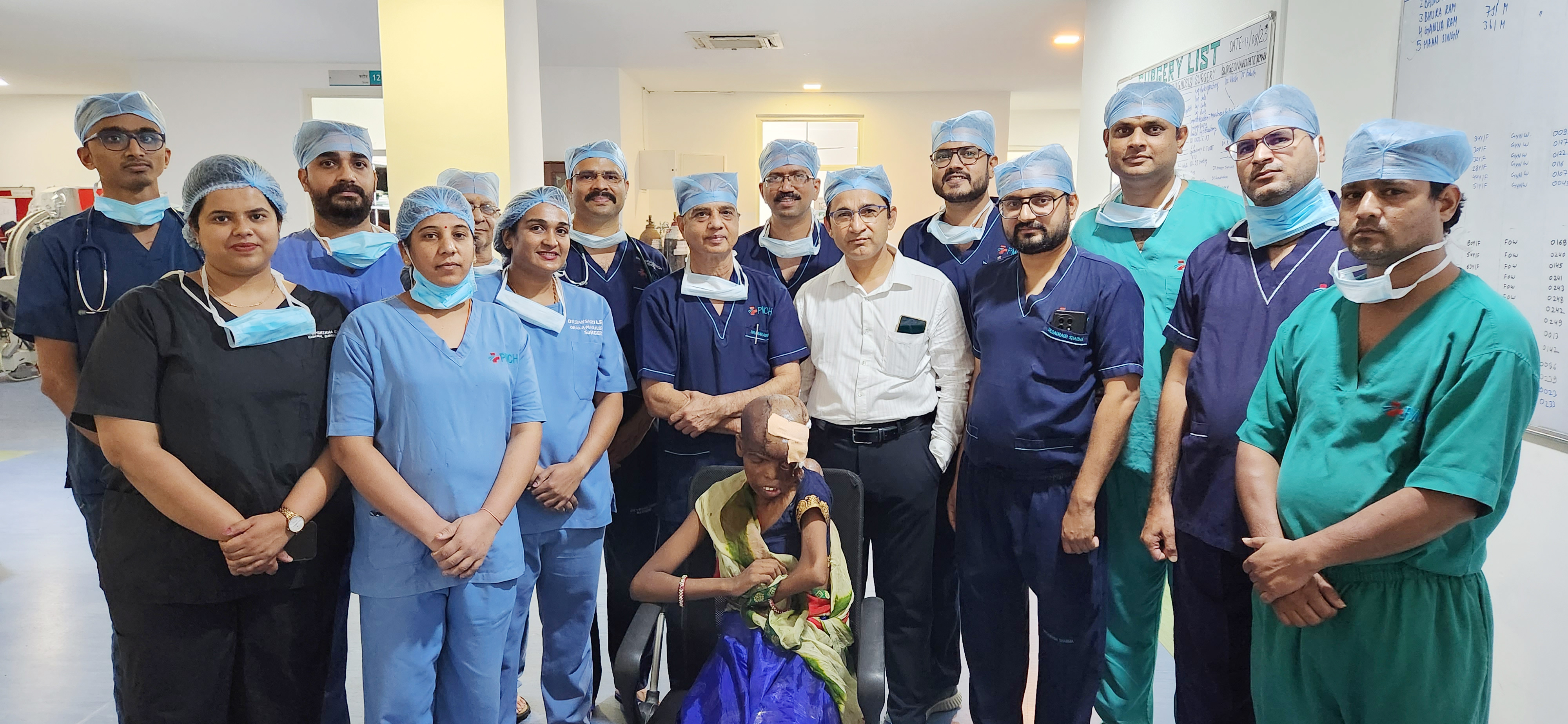 Successful Surgery at Pacific Hospital for Patient Suffering from Squamous Cell Carcinoma on Scalp